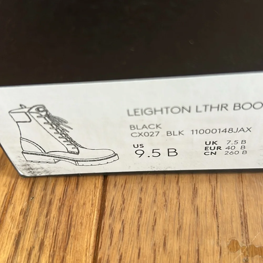 COACH Women's Leighton Leather Booties - Picture 12 of 12